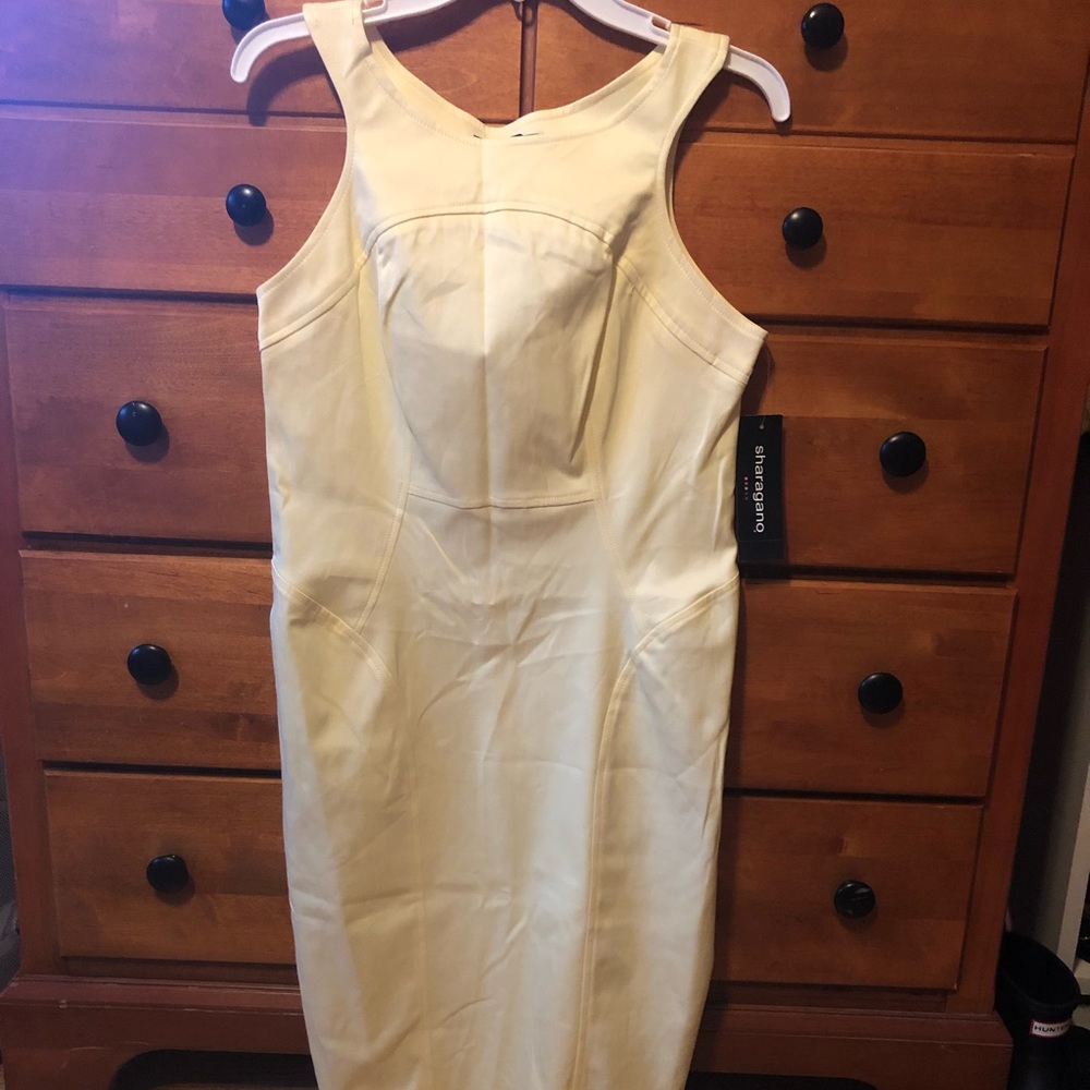 Back Cut Out Sheath Dress